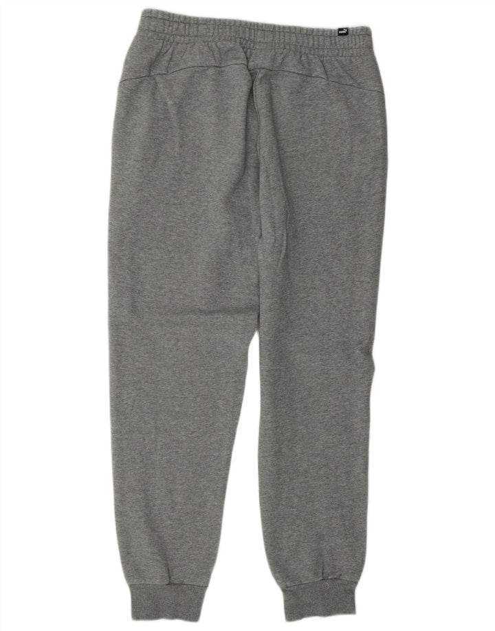 Puma Pantalon de Survêtement Graphique Joggers Homme Gris Moyen Moucheté Coton