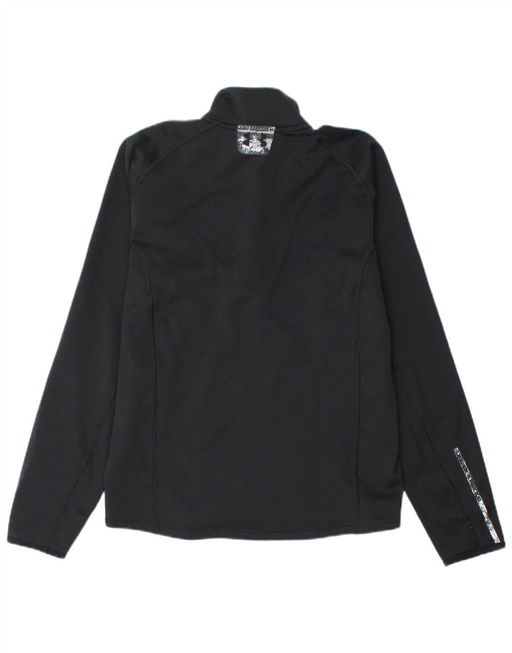 Under Armour Cold Gear Sweat-shirt à col zippé pour homme Noir Taille S