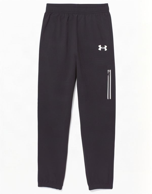 Under Armour Pantalon de Survêtement Garçon 6-7 ans Noir Polyester