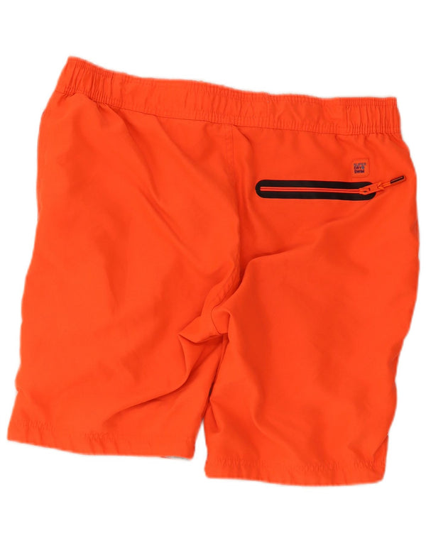 Superdry Short de Bain Graphic Homme XL Orange