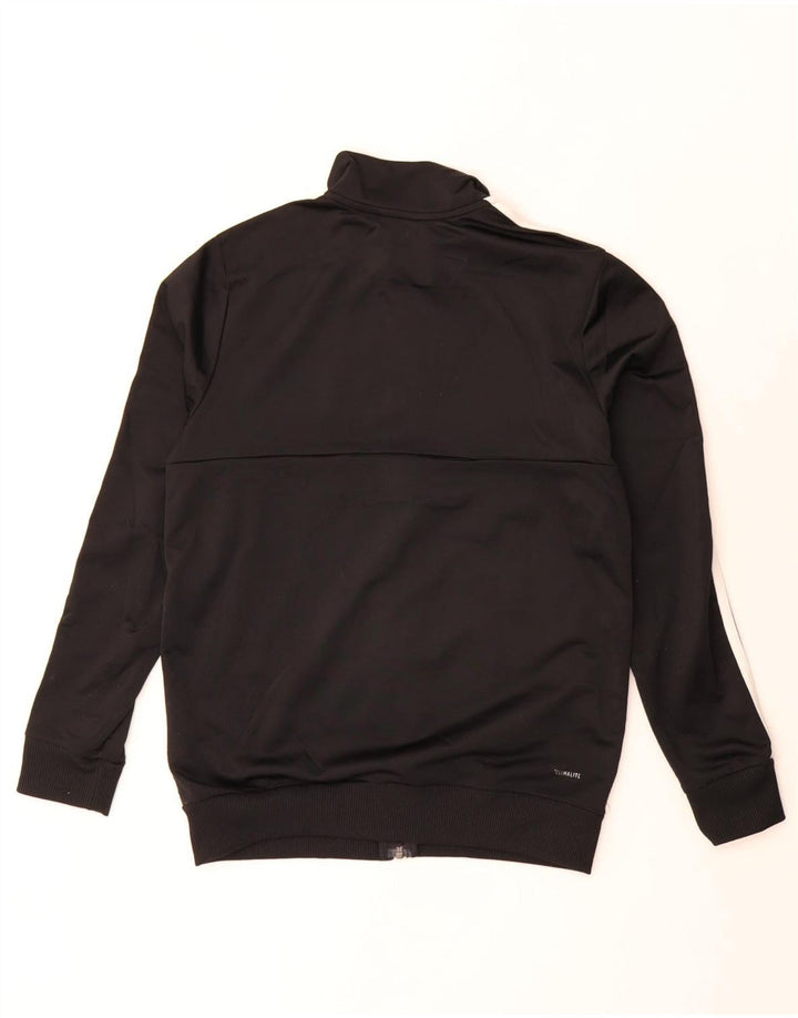 ADIDAS Veste de survêtement Climalite Garçon 13-14 ans Noir Polyester