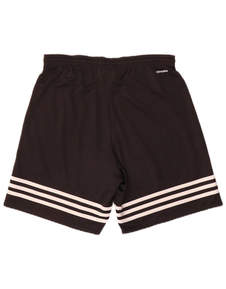 Adidas Short de sport Climalite pour homme Petit Noir Polyester