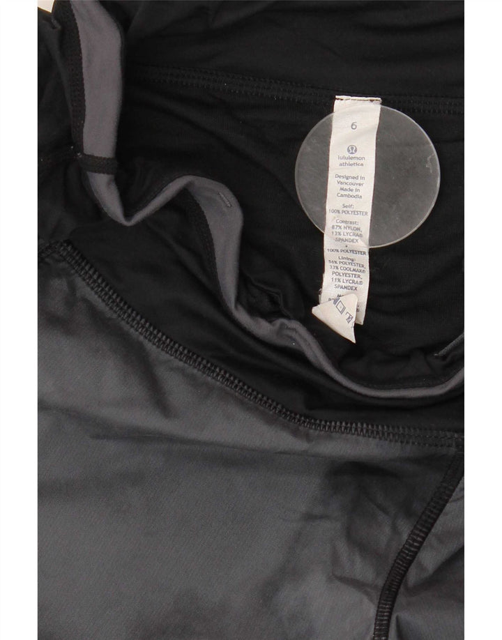 Lululemon Short de sport pour femme US 6 Gris moyen Tie Dye Polyester