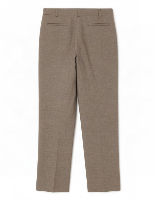 Brooks Brothers Pantalon de costume droit pour femme US 6 Medium W30 L30 Laine grise