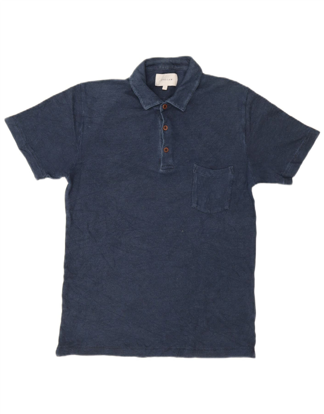 Jigsaw Polo Homme Petit Bleu Marine Coton