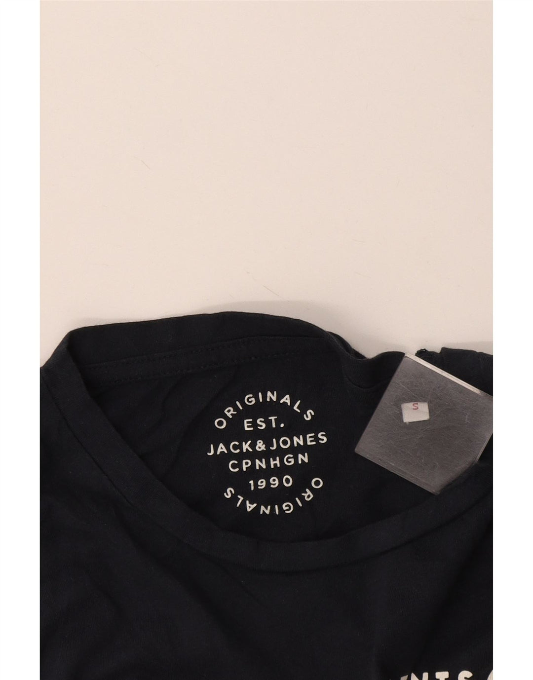 Jack & Jones T-Shirt Graphique Homme Petit Bleu Marine