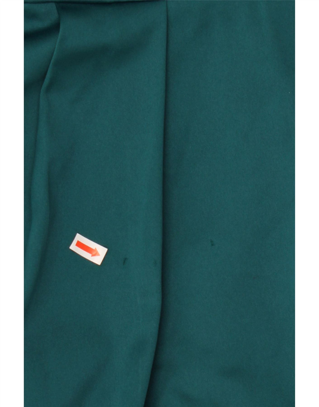 WAREHOUSE Robe asymétrique pour femme UK 8 Petit Vert Polyester