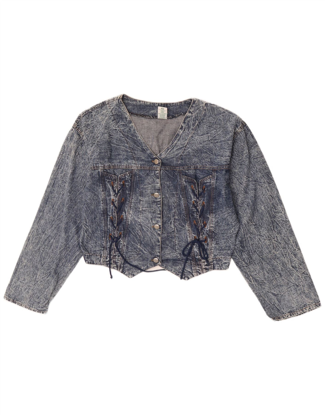 Veste en jean courte fille Canda 15-16 ans coton bleu