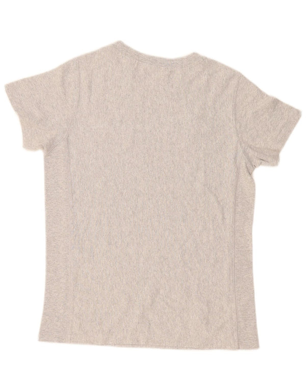 Champion T-Shirt Graphique Homme Petit Gris Moucheté