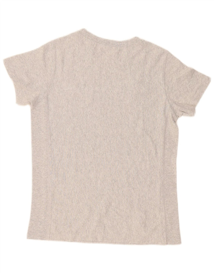 Champion T-Shirt Graphique Homme Petit Gris Moucheté