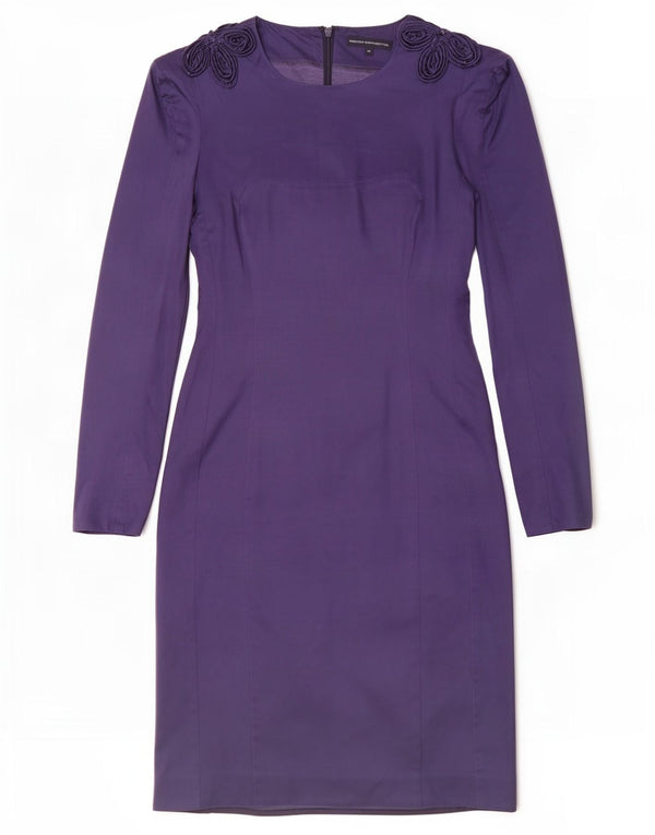 French Connection Robe fourreau pour femme UK 44 Medium Violet Floral