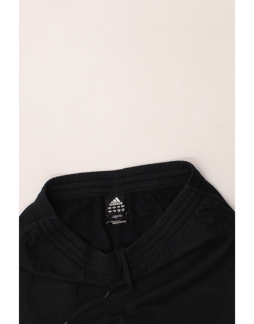 ADIDAS Mens Tracksuit Trousers Large Navy Blue Cotton Vintage Adidas and Second-Hand Adidas from Messina Hembry 