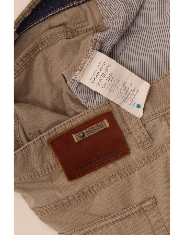 Pantalon décontracté droit homme Camel Active W33 L36 coton beige