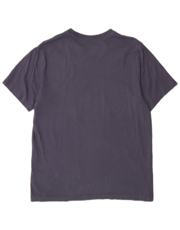 Jordan T-shirt graphique pour homme en coton bleu marine moyen