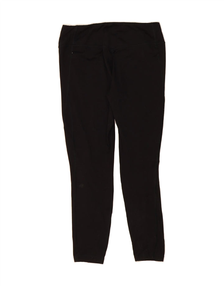 EDDIE BAUER Womens Leggings UK 14 Medium Black Polyester Vintage Eddie Bauer and Second-Hand Eddie Bauer from Messina Hembry 