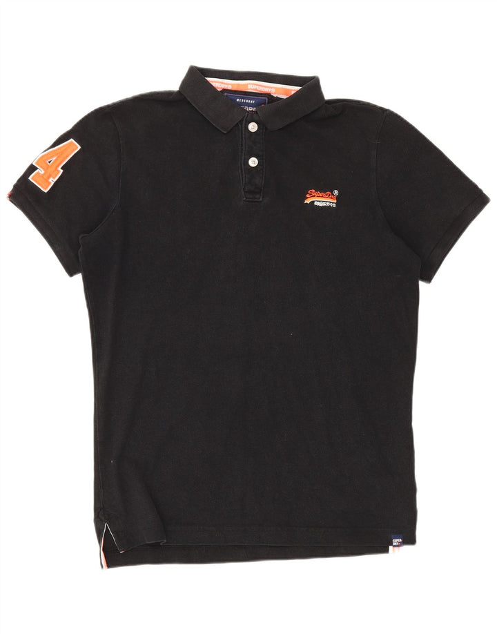 Superdry Polo Graphique XL Coton Noir Homme