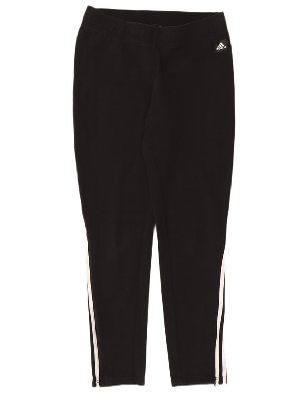Adidas Pantalon de survêtement pour femme UK 12/14 Coton noir moyen