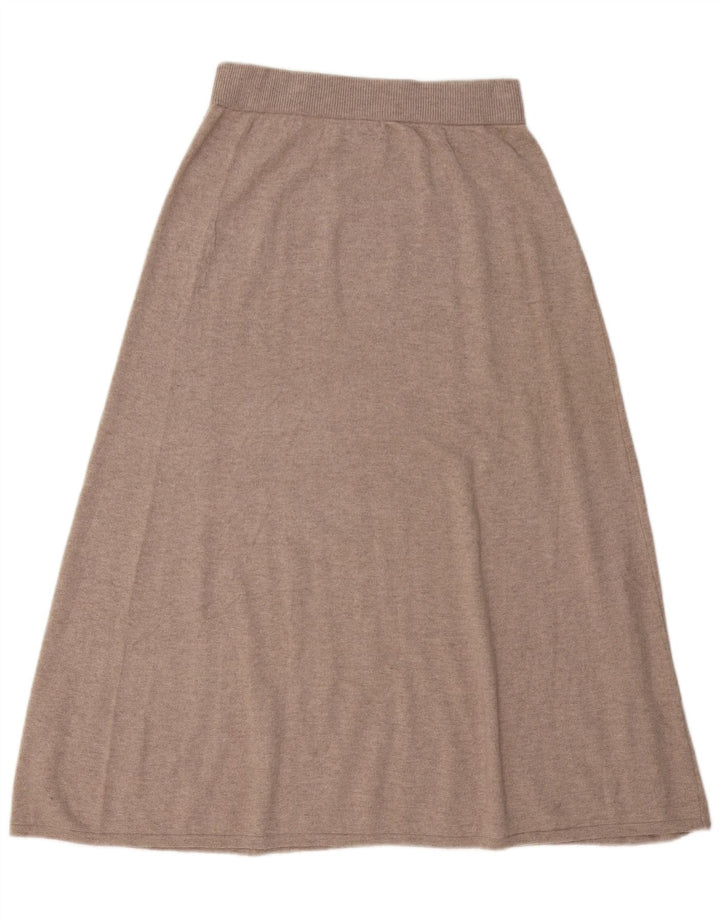 Massimo Dutti Jupe trapèze pour femme Medium W32 Beige