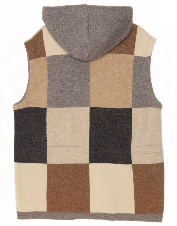 Roberta Puccini Cardigan à capuche pour femme UK 16 Large Multicolore