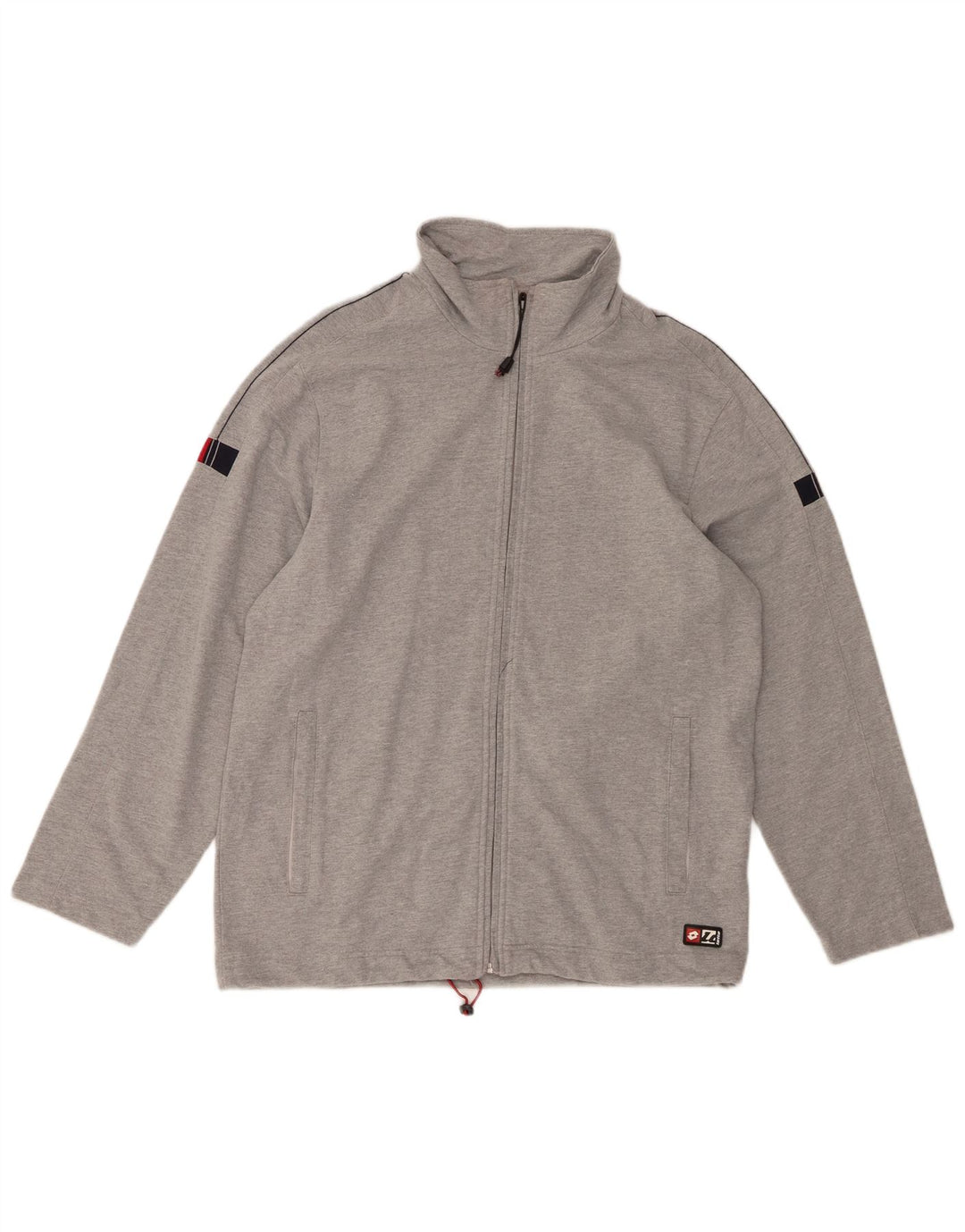 LOTTO Veste de Survêtement Homme Grand Gris Coton
