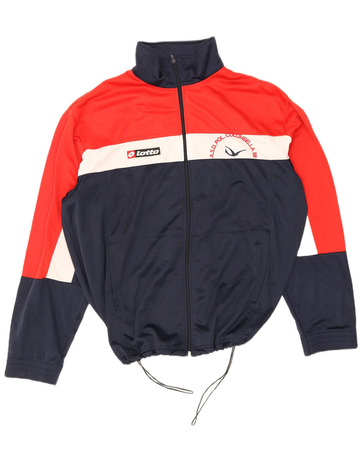 Lotto Veste de survêtement graphique pour homme 2XL Multicolore Colourblock