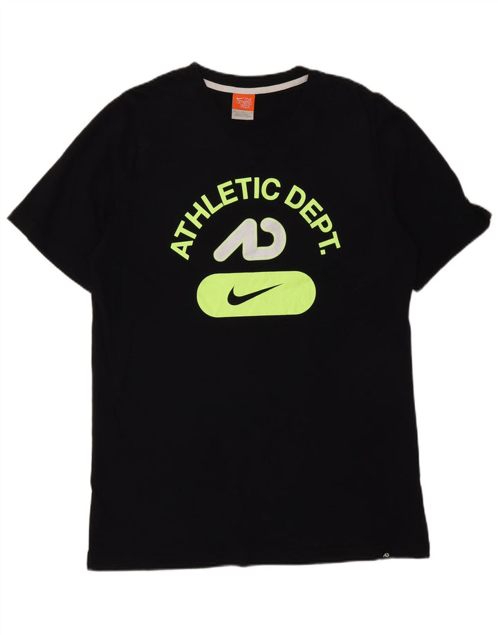 NIKE T-shirt graphique pour hommes, grand, noir