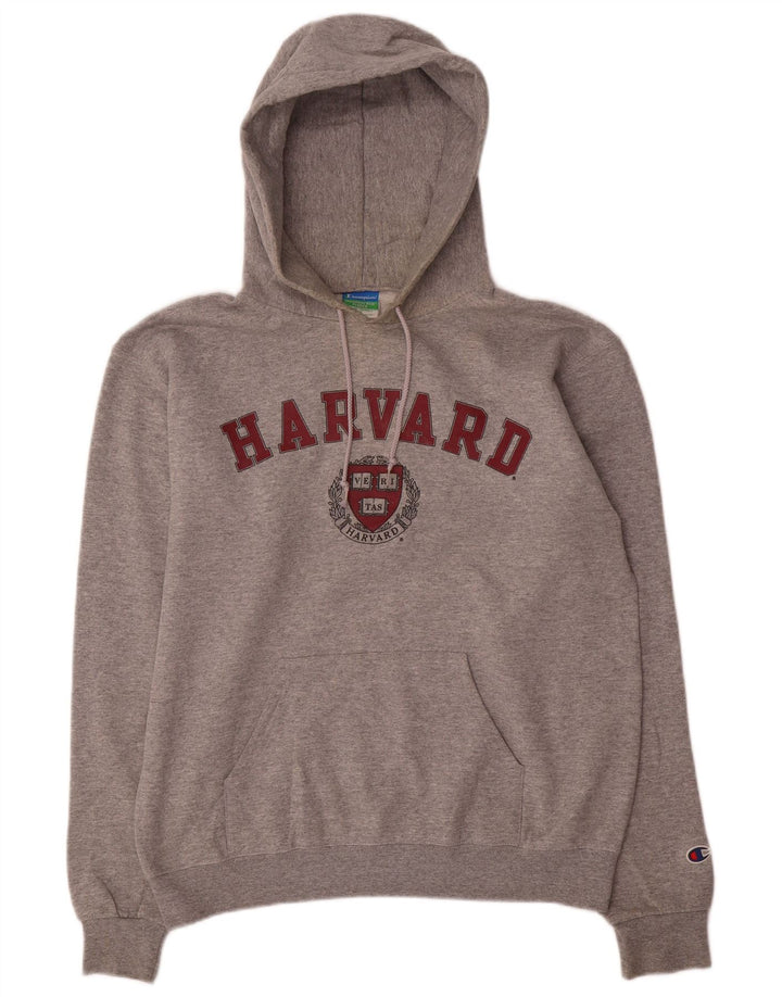 Champion Pull à Capuche Harvard Graphic Regular Fit Homme Gris Moyen