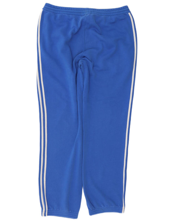Adidas Pantalon de survêtement pour homme en coton bleu moyen