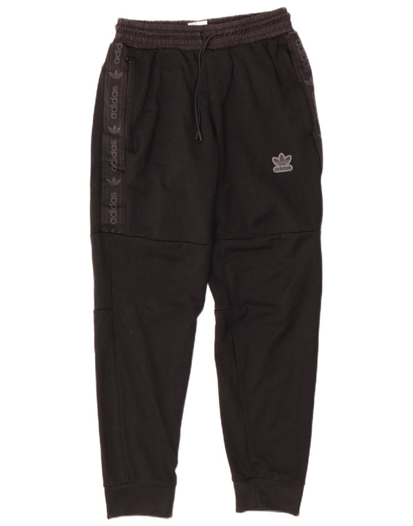 Adidas Pantalon de survêtement graphique pour homme Noir moyen Polyester