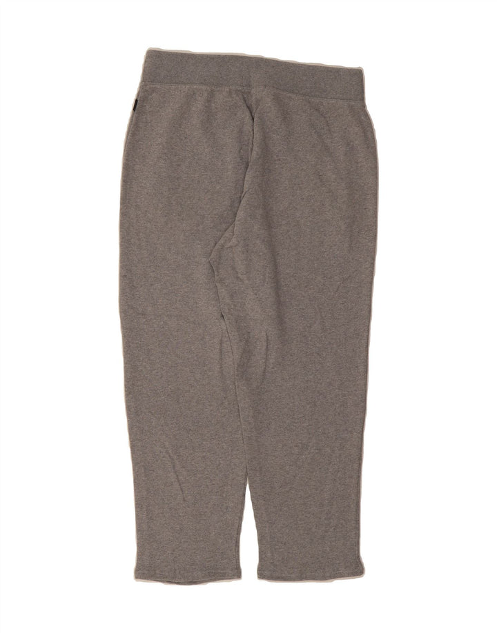 CONVERSE Womens Graphic Tracksuit Trousers UK 10 Small  Grey Cotton Vintage Converse and Second-Hand Converse from Messina Hembry 