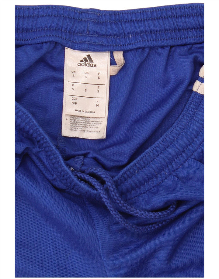 Adidas Short de sport Climalite pour homme Petit Bleu Polyester