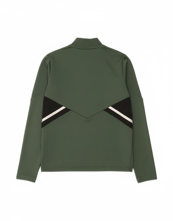 Adidas Haut de Survêtement Graphique Pull Garçon 9-10 Ans Kaki