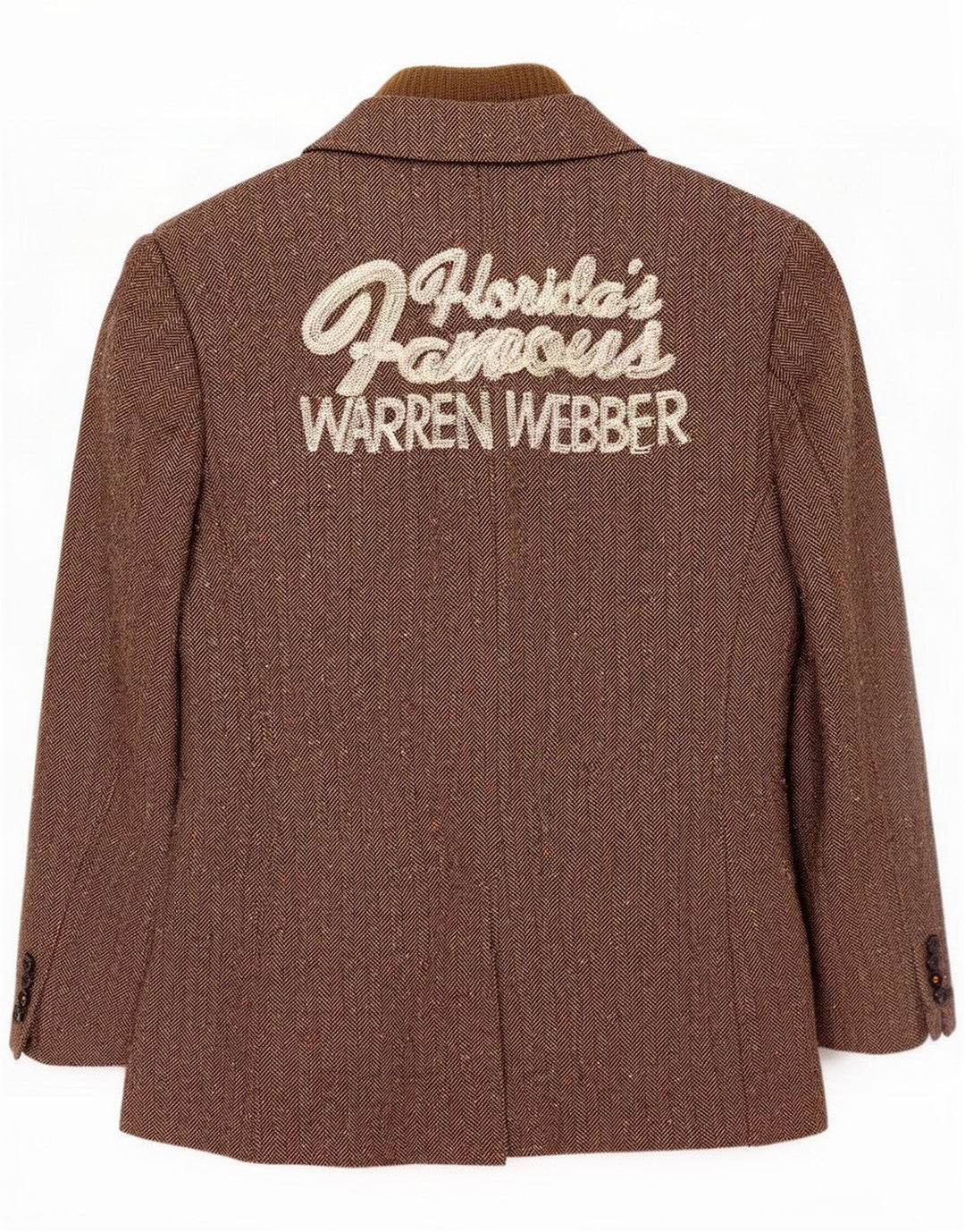 Warren Webber Veste blazer graphique à 2 boutons pour homme UK 38 Gris moyen moucheté