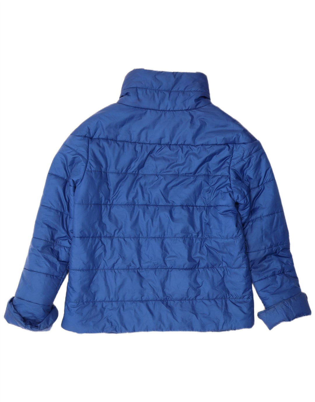 CAVALLI Veste matelassée Femme IT 46 Large Bleu Polyester