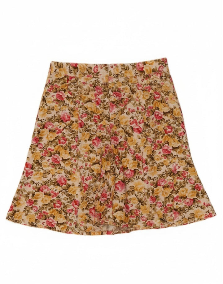 Tracy Evans Jupe trapèze pour femme W28 en rayonne florale multicolore moyenne