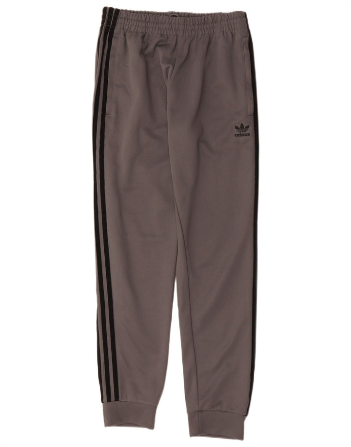 Adidas Pantalon de survêtement pour homme Gris moyen Polyester