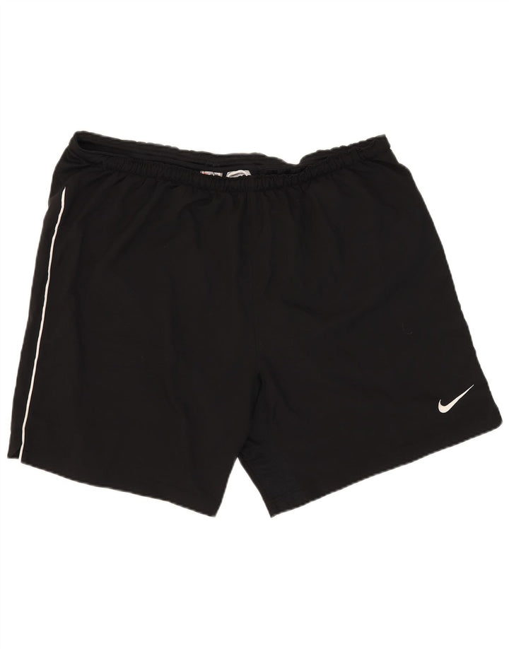 Nike Short de sport pour homme 2XL Noir Polyester