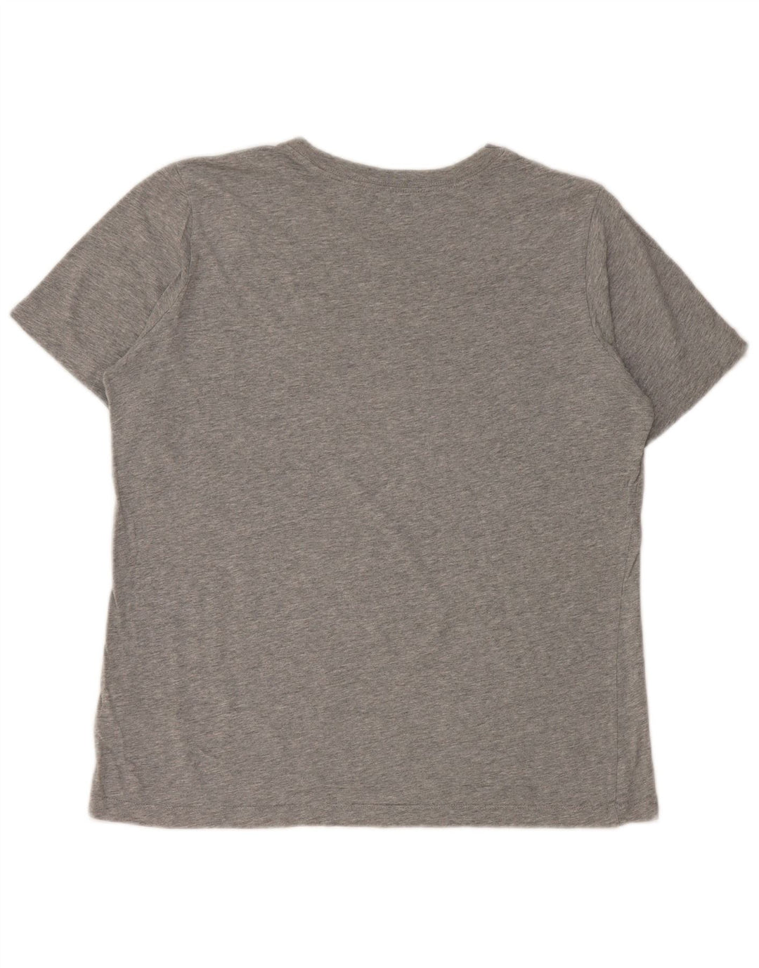 NIKE T-shirt graphique coupe standard pour femme UK 18 XL Gris Coton