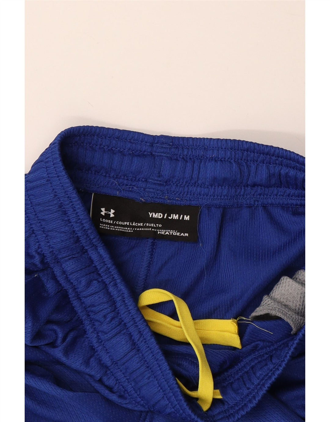 UNDER ARMOUR Short de sport Heat Gear Graphic pour garçon 9-10 ans Bleu moyen