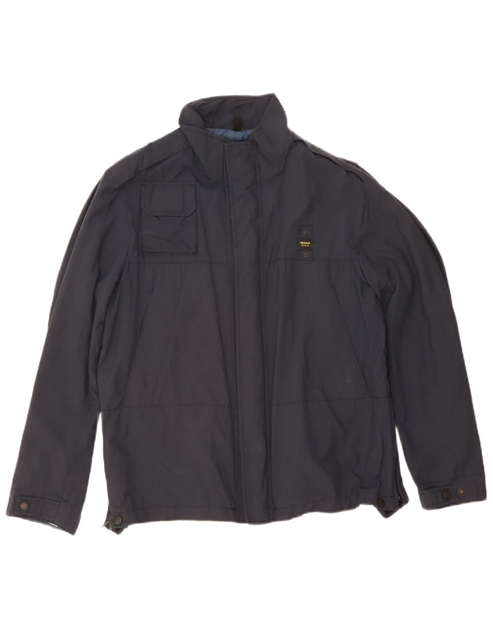 Blauer Veste militaire pour homme UK 40 Large Bleu marine