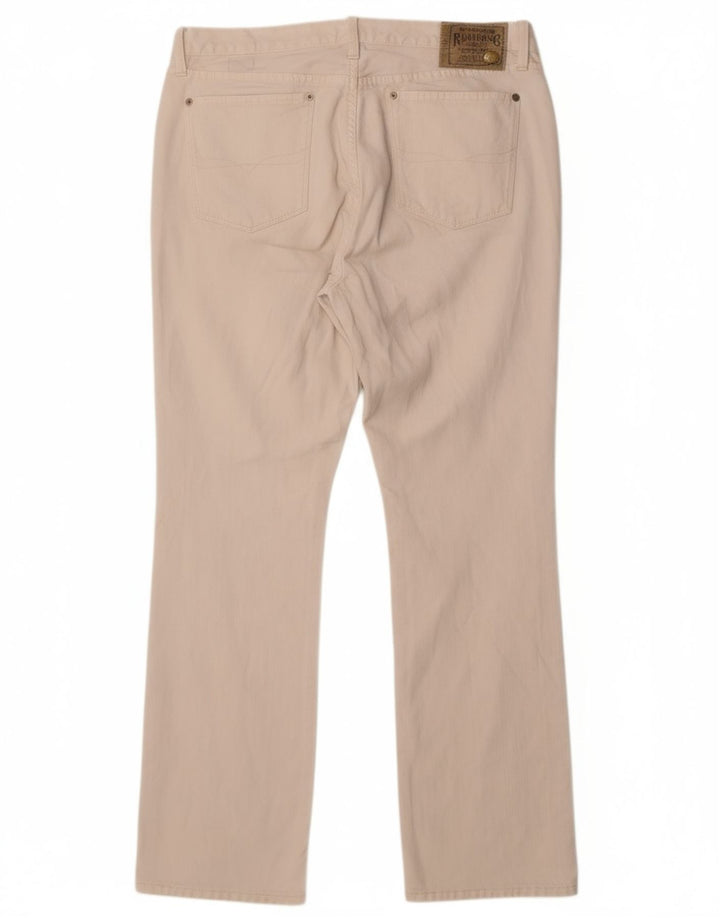 RALPH LAUREN Womens Straight Jeans W32 L31 White Cotton