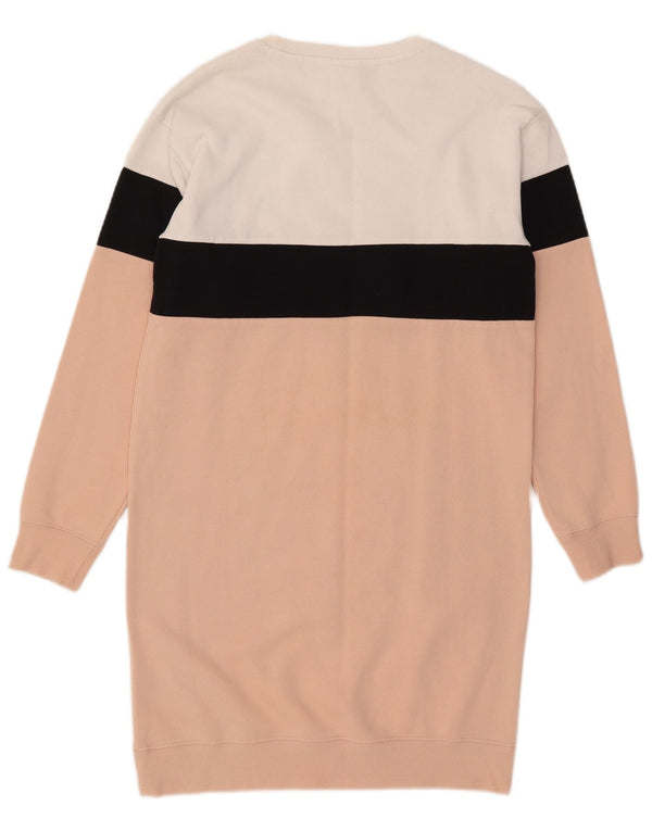 Champion Robe Pull Graphique Fille 13-14 Ans XL Rose Colorblock