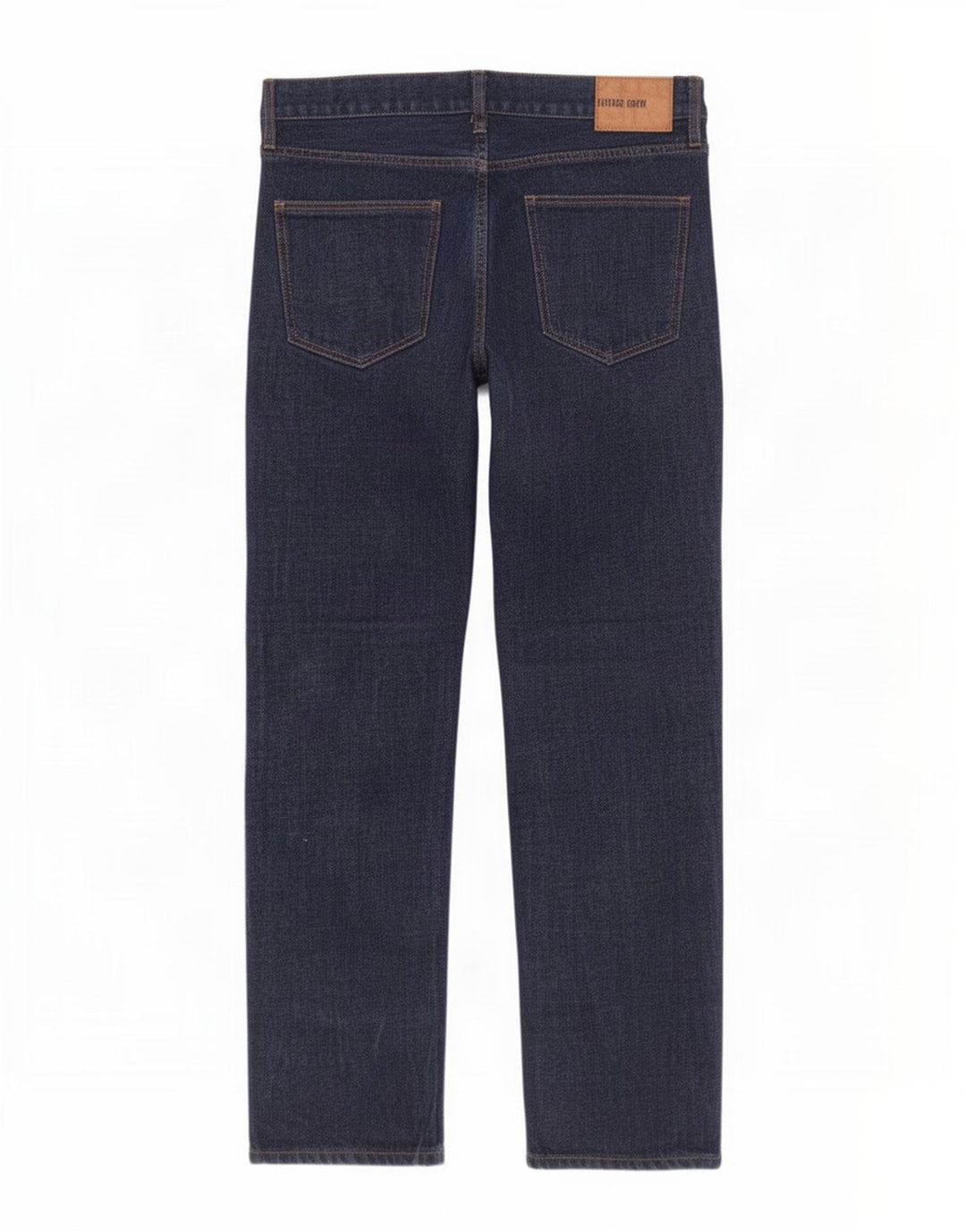 Fat Face Jean droit homme W36 L32 bleu marine coton