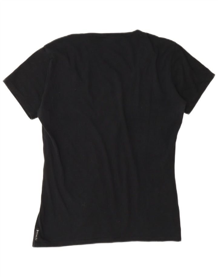 Armani Jeans T-Shirt Femme Top EU 46 XL Noir