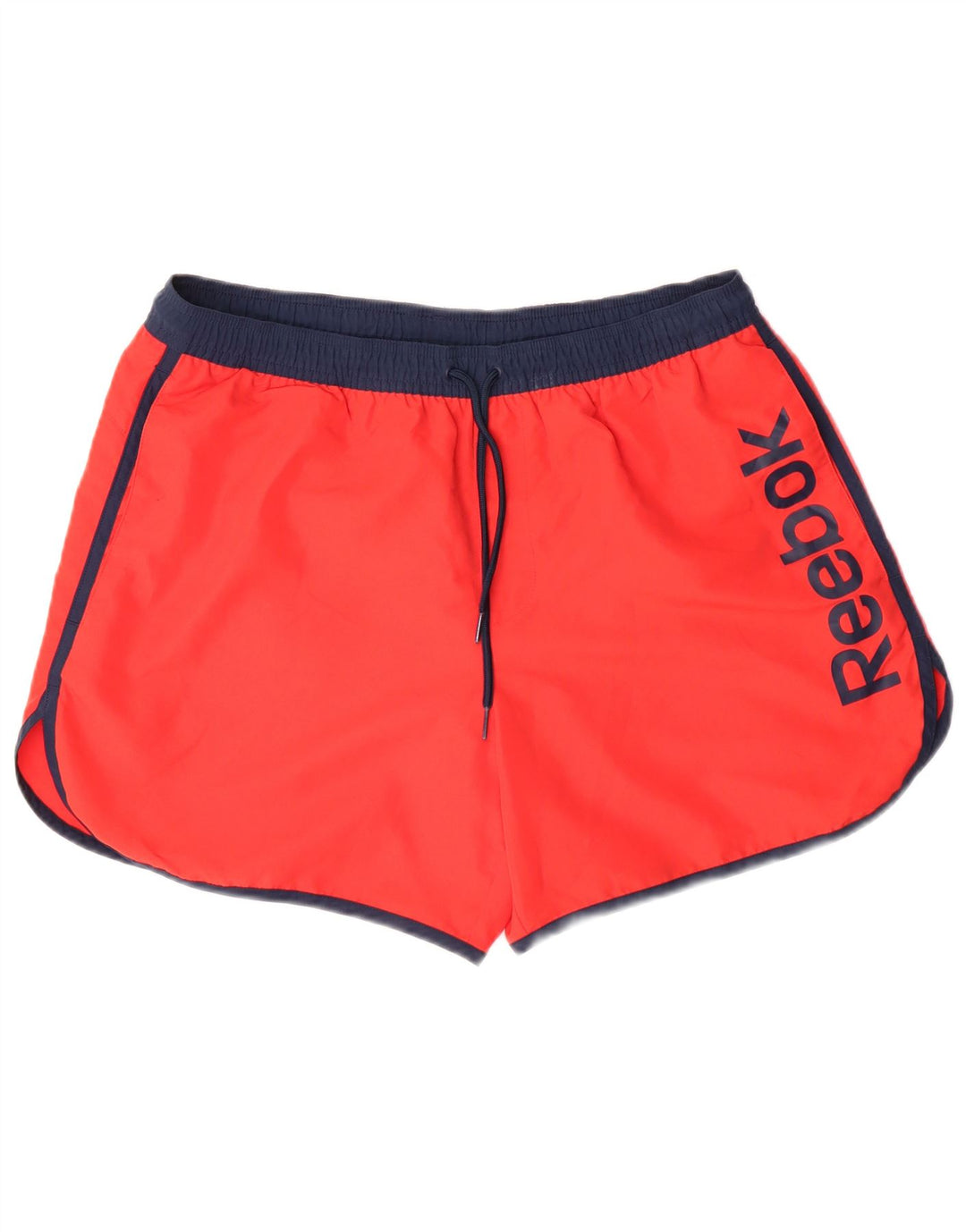 REEBOK Short de Sport Graphique Homme Rouge Moyen Polyester