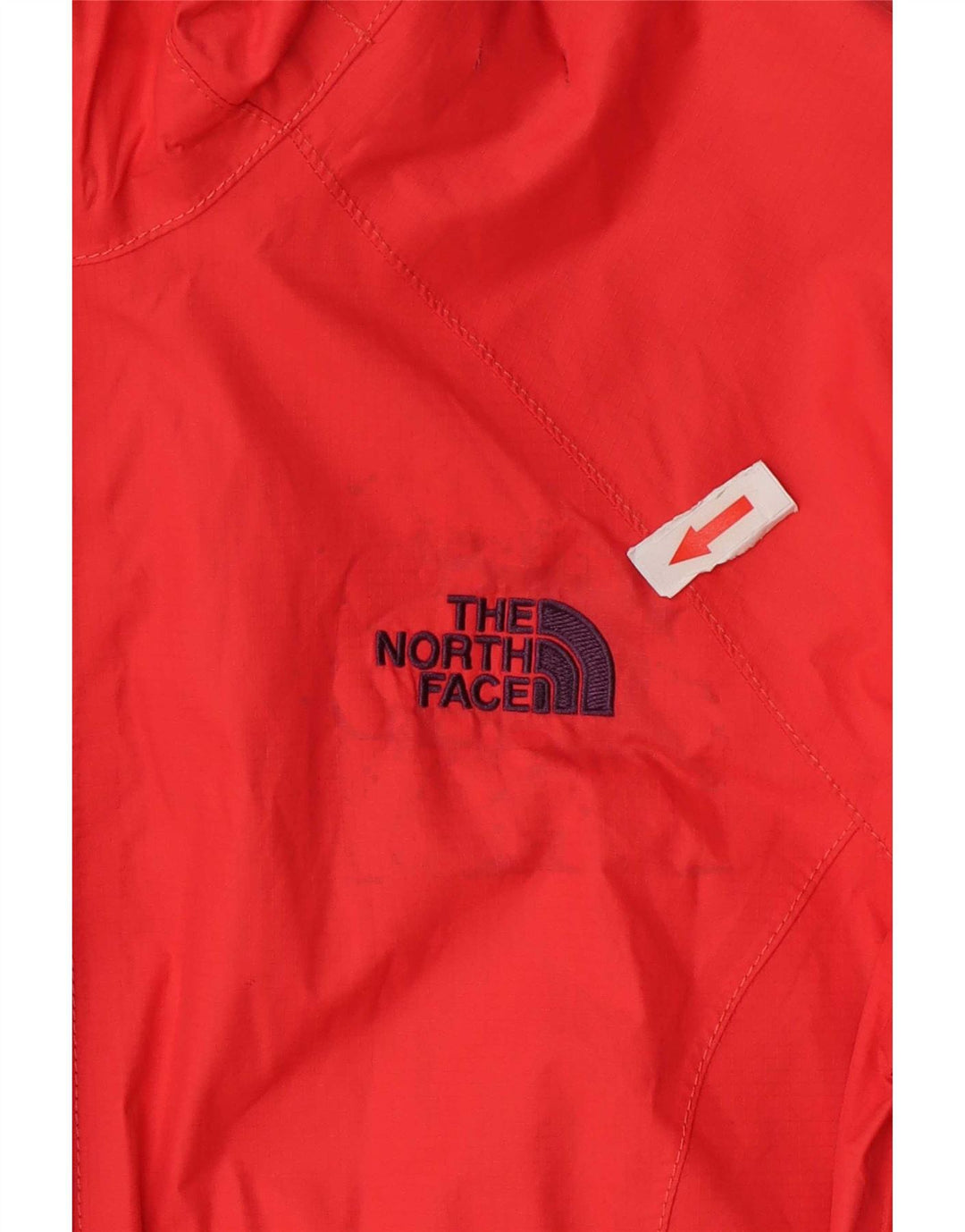 The North Face Veste de pluie à capuche pour femme UK 10 Small Orange