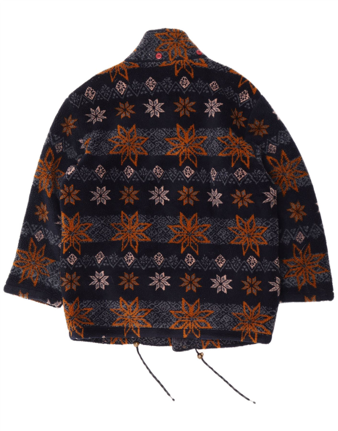 Astrolabio Veste Polaire Homme UK 40 Large Bleu Marine Floral Polyester