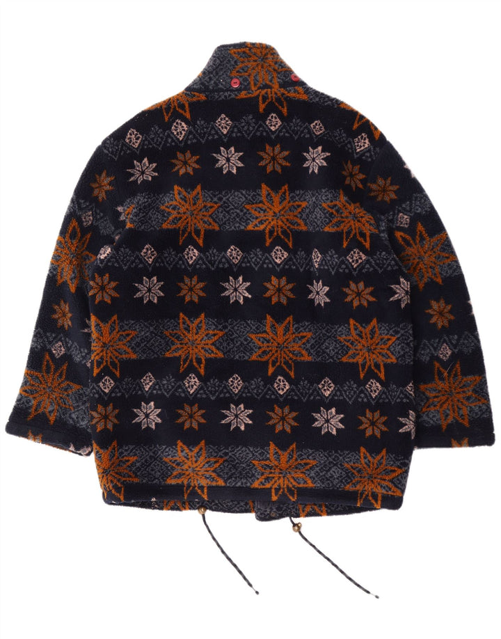 Astrolabio Veste Polaire Homme UK 40 Large Bleu Marine Floral Polyester
