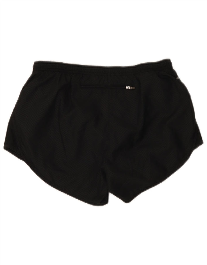 Nike Short de sport Dri Fit pour femme UK 10 Petit chevron noir en polyester