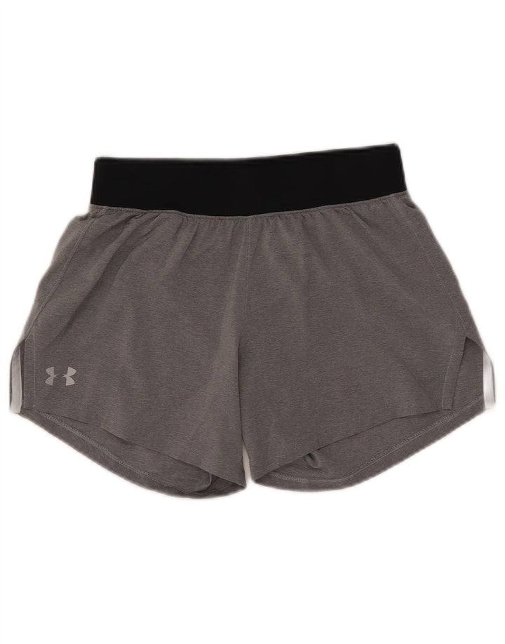 Under Armour Short de sport pour femme UK 6 XS Gris